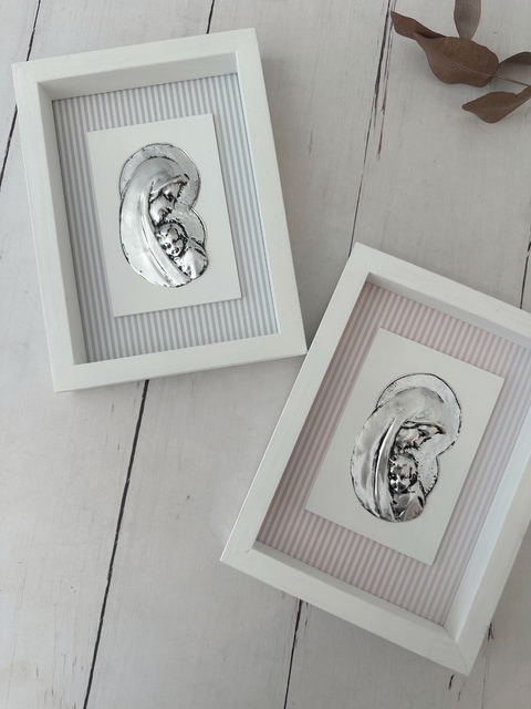 Cuadro Ternura 1 (fondo rosa o gris)