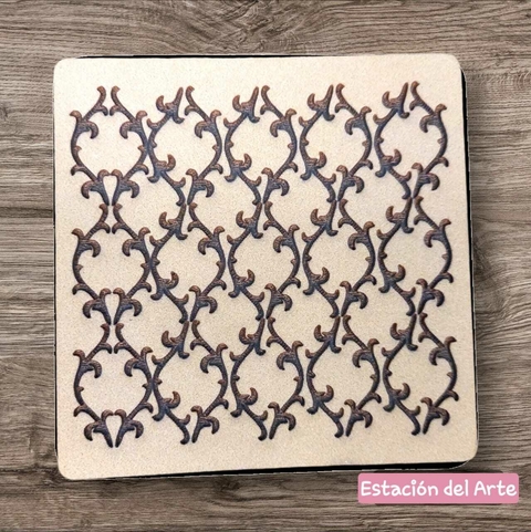 Sello Bajo Relieve 735 (10x10) - comprar online