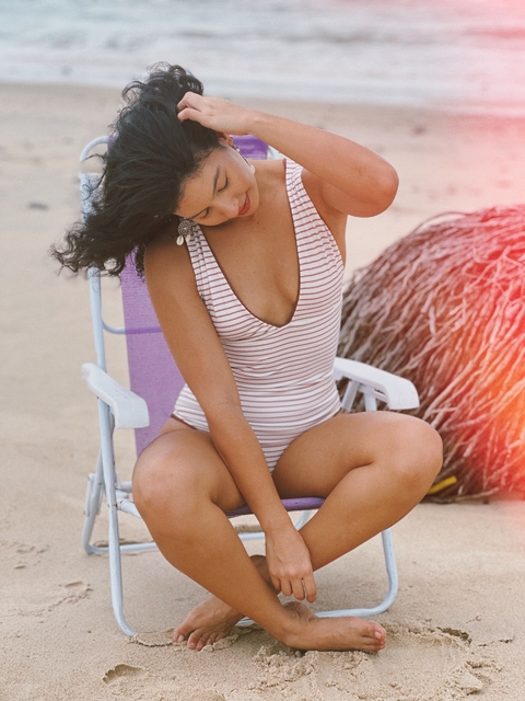 Maiô Flecheiras Terracota