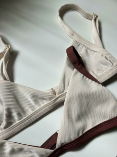 Sutiã Iguape Capuccino - Flor Praiana