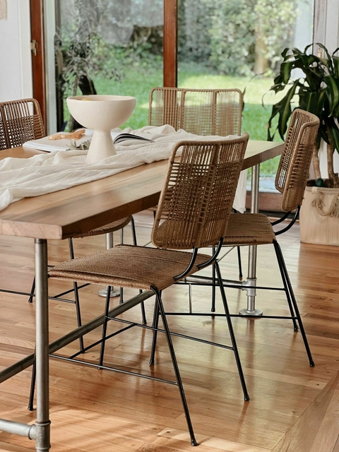 Set de 10 Sillas Texas - Soga sintética - comprar online