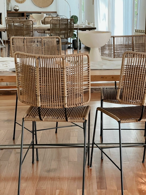 Set de 12 Sillas Texas - Soga sintética - comprar online