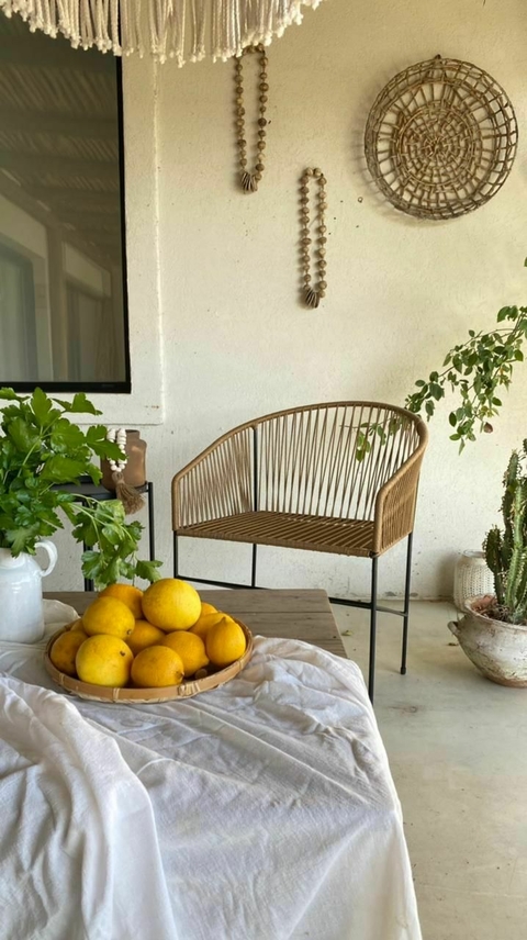 Set de 4 Sillas Mérida - Soga sintética - comprar online