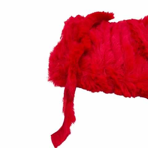 TIRA DE PELÚCIA VERMELHA - METRO