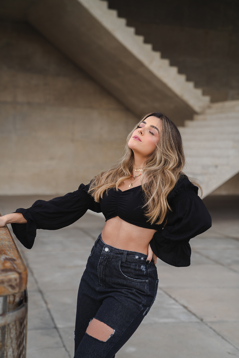 Cropped Bufante Juliette