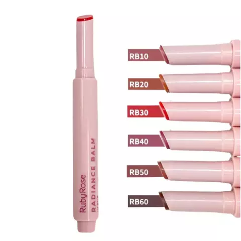Gloss Balm Labial Linha Rosa - Ruby Rose