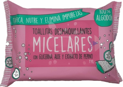 10 x TOALLITAS DESMAQUILLANTES MICELARES MAXI PACK