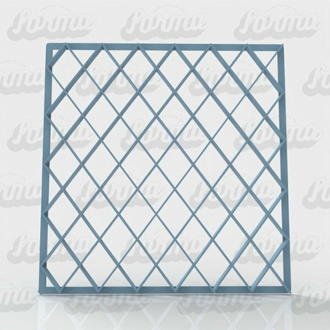 Texturador Capitone Rombos 8cm