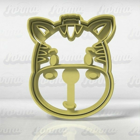 Cortante + Sello Cara de Cebra