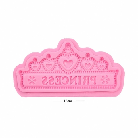 Molde Silicona Tiara De Princesa