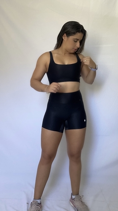 Top Dani Preto canelado - comprar online