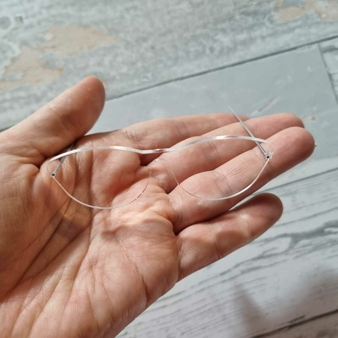 Óculos gatinha Transparente