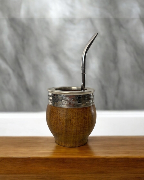 Imperial Algarrobo Virola de alpaca