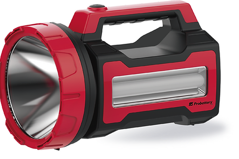 Linterna Recargable 10W Probattery ILRE-9211 varias Intensidades + 3W laterles + USB 5v