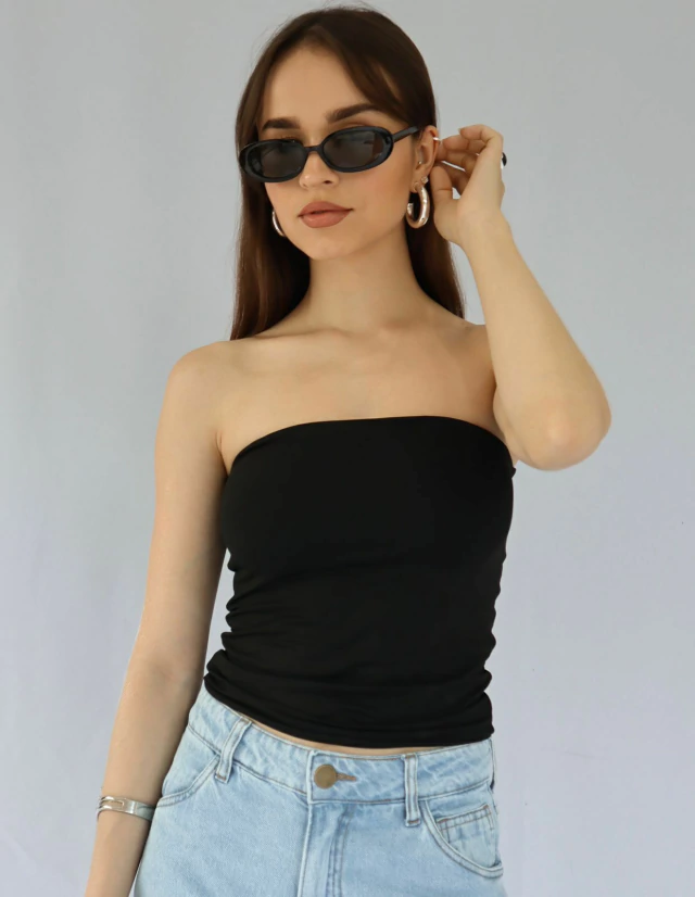 Tube Top Preto - Comprar em Moose Brand