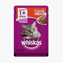Whiskas - Adult@ +1 Carne en Salsa