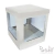 Caixa bolo alto visor panoramico 23x23x25