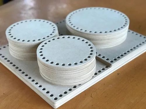 BASES MDF 20cm x 10 unidades