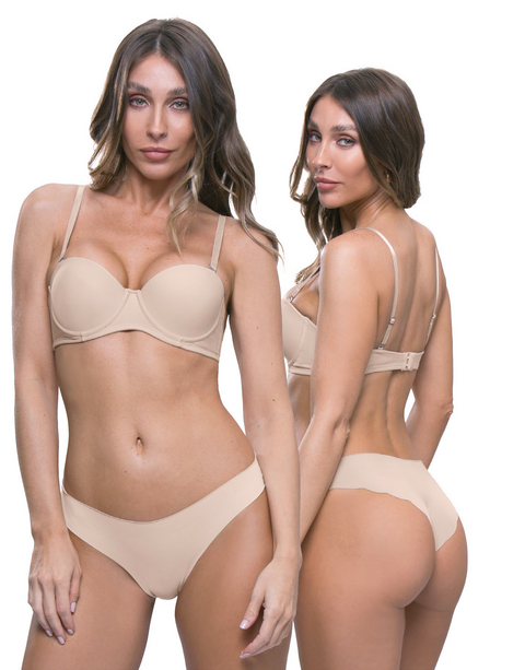 CORPINO STRAPLESS SEGUNDA PIEL (5646)