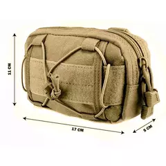 Pouch Multiuso Horizontal / Vertical Sistema Molle