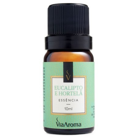 Essência Via Aroma 10ml - Eucalipto e Hortelã