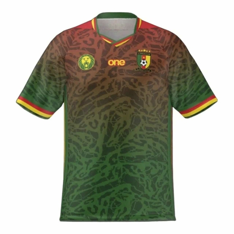 Camiseta Camerun Titular 2024 One All Sports + Adulto + Fútbol