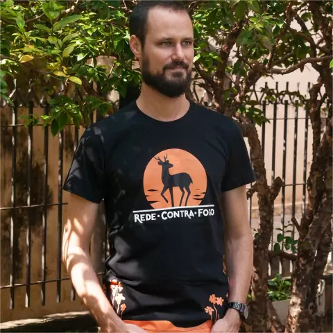 Camiseta Eu APOIO a Rede Contra Fogo