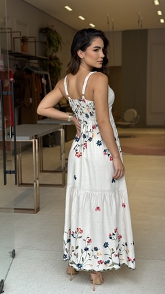 Imagem do Vestido Linho Bordado Antonieta