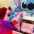 Cesta Love Stitch Coração - comprar online