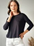 Imagem do Kit Blusas Amplas em Viscose Manga 7/8