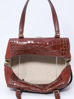 Bolsa Tory Burch Kira Embossed Small Satchel na internet