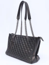 Chanel Shopping Tote Metalic Grafite - loja online