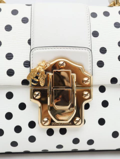 Dolce Gabbana Bicolor Polka Dot Print na internet