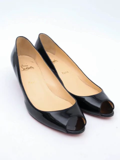 Sapato Christian Louboutin Peep Toe - comprar online