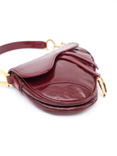 Imagem do Bolsa Mini Patent Dior Saddle