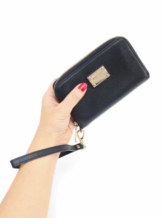 Carteira Michael Kors pequena preta - comprar online