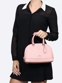 Bolsa Coach Mini Sierra Rosa na internet