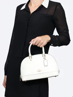 Bolsa Coach Mini Sierra Branca na internet
