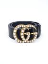 Cinto Gucci Pearl GG Marmont - comprar online