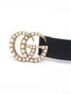 Imagem do Cinto Gucci Pearl GG Marmont