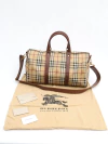 Mala Original Burberry Haymarket Check Duffle na internet