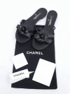 Rasteira Chanel Camélia - comprar online