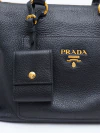 Bolsa Prada Nero Vitello Daino Shopping Tote na internet