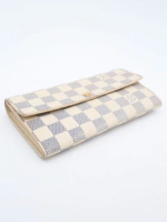 Carteira Louis Vuitton Sarah Wallet Damier Azur