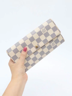 Carteira Louis Vuitton Sarah Wallet Damier Azur - loja online