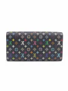 Carteira Louis Vuitton Black Multicolore na internet