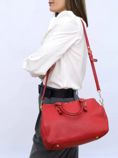 Bolsa Miu Miu Madras Vermelha - Paris Brechó