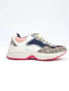 Tênis Gucci Canvas GG Rhyton Sneakers - 37 BRA - loja online