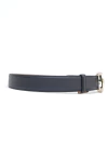 Cinto Gucci Interlocking Buckle Preto - TAM 85 - loja online