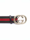 Cinto Gucci Interlocking G Web Bicolor - comprar online